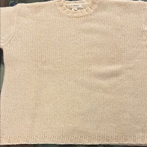 J.Crew Beige Knit Pullover Vintage J. Crew